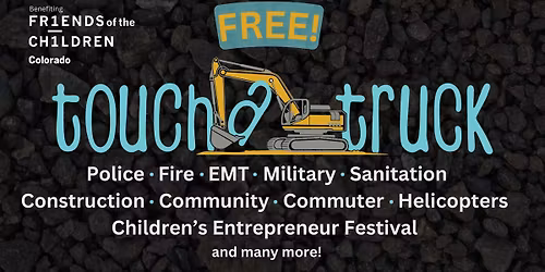 3rd Annual Touch-A-Truck, FREE FAMILY EVENT