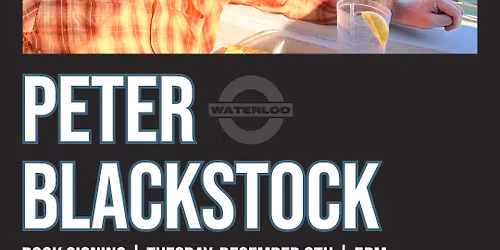 PETER BLACKSTOCK Book Signing