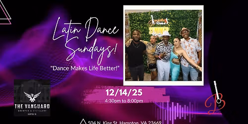 Latin Dance Sundays at The Vanguard! (12\/14\/25)