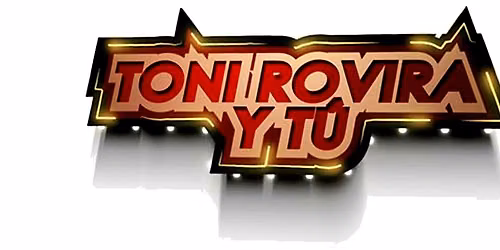 \u00a1HORARIO ESPECIAL 18:00! Ven de p\u00fablico a Toni Rovira y T\u00fa