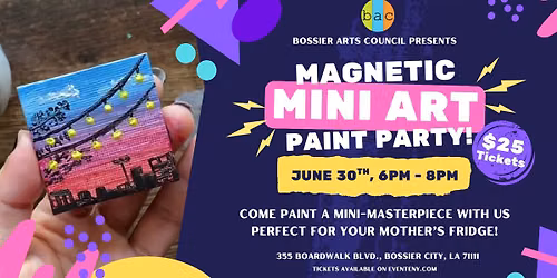 Magnetic Mini Art Paint Party