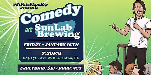 Comedy @ Sun Lab Brewing