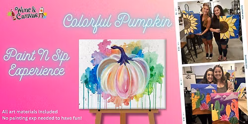 Colorful Pumpkin-11x14-Broad Leaf Brewery-Paint and Sip