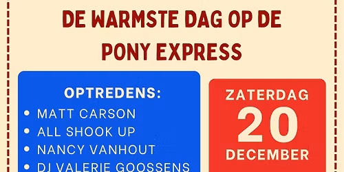 De warmste dag op de Pony Express\ud83d\udc9b