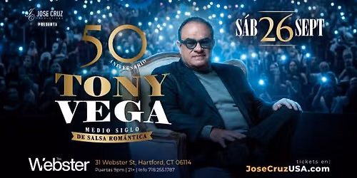 Tony Vega en Connecticut