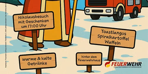 \ud83c\udf85 Nikolaus kommt zur Feuerwehr! \ud83d\ude92
