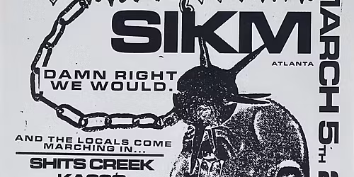 B\u00e9ton Arm\u00e9, Sikm, Shits Creek, Kasso, Runnin Hot +