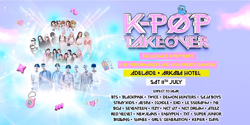 K-Pop Takeover Is Coming To Adelaide!