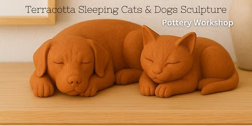 Sleeping Cats & Dogs Terracotta Sculpture Workshop