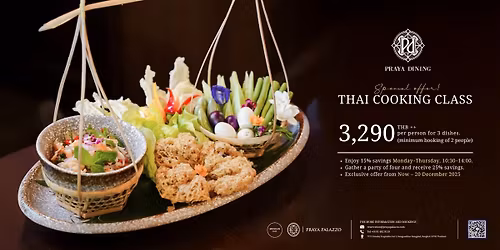 Thai Cooking Class by The River