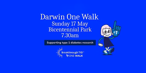 Breakthrough T1D One Walk Darwin