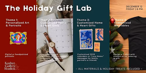 Gift Lab: Design & Create Your Own Holiday Gifts
