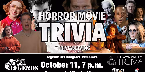 Horror Movie Trivia at Legends
