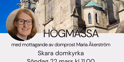 Mottagande av domprost Maria Åkerström