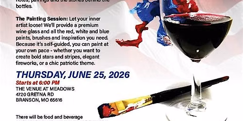 Red, White & Blue Paint Party
