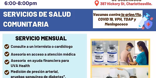 Estaci\u00f3n de salud comunitaria-Charlottesville