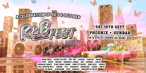 R&B Fest Is Coming To Phoenix!