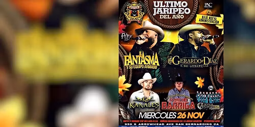 EL FANTASMA, GERARDO DIAZ, KANALES & MAS