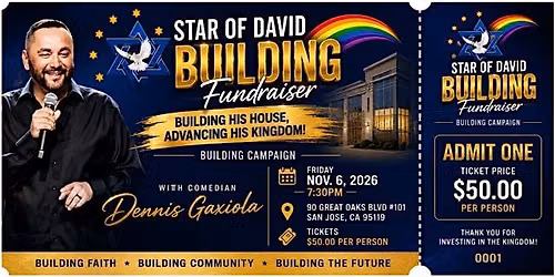 STAR OF DAVID BUILDING FUNDRAISER
