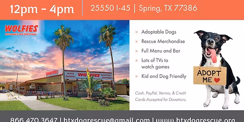 HTX Dog Rescue Adoption Event