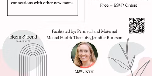 New Moms Connection Hour - Last Friday of the Month