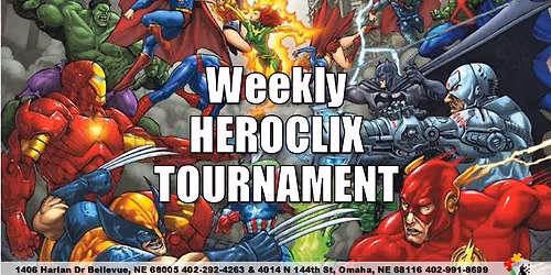 \ud83e\uddb8\u200d\u2642\ufe0f HeroClix Wednesdays at The Game Shoppe \ud83e\uddb8\u200d\u2640\ufe0f
