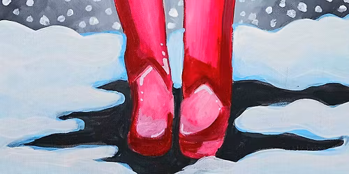 Paint & Sip: Festive Footsteps 
