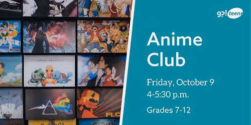 Anime Club (for teens)