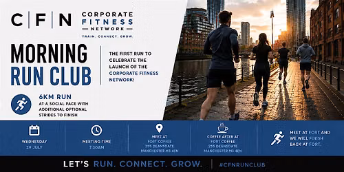 Morning Run Club with Corporate Fitness Network