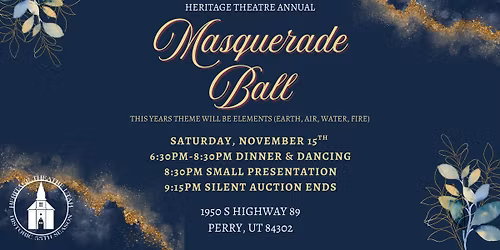 Heritage Theatre's Annual Masquerade Ball