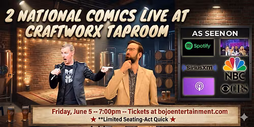 Two National Comics Live in Prince William