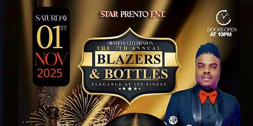 BLAZERS AND BOTTLES