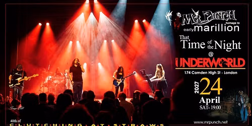 Mr.Punch plays Marillion - That time of the Night @ the Underworld