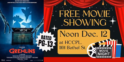 Free Movie Showing -- "Gremlins"