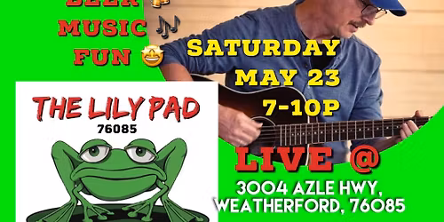 Carm Vecchio Music Live at The Lily Pad 76085