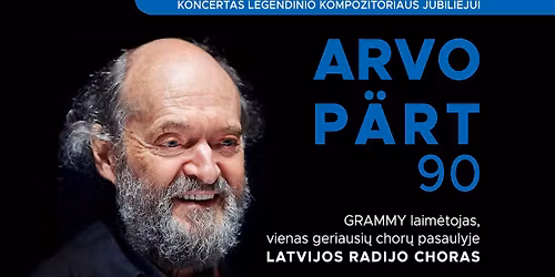 GAIDA'25: koncertas Arvo P\u00e4rto 90-me\u010diui