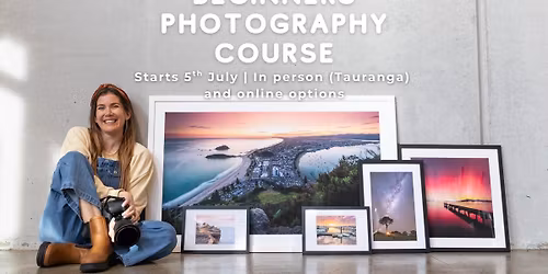 Beginner's Photography Workshop (in person and online options)