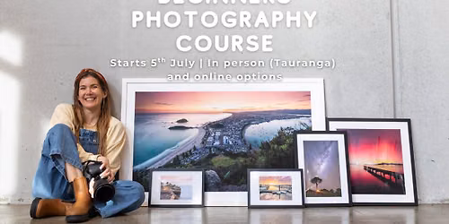 Beginner's Photography Workshop (in person and online options)