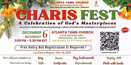 Charis Fest - A Celebration of God's Masterpieces