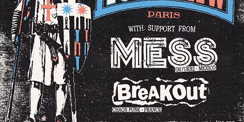 LION'S LAW WINTER TOUR 2026 - SUPPORT: MESS & BREAKOUT