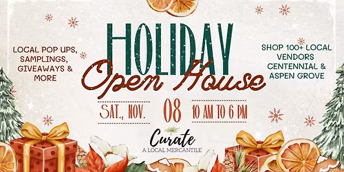 Curate: A Local Mercantile 2025 Holiday Open House