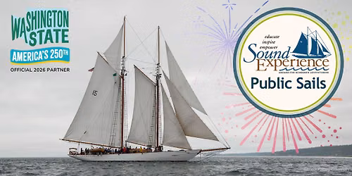 July 4 AM in Seattle: 3-hour Public Sail Aboard Schooner Adventuress
