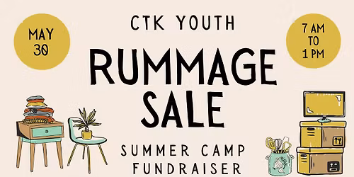 Youth Rummage Sale Fundraiser