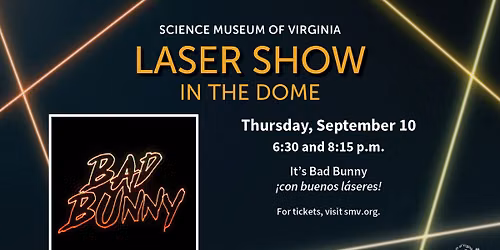 Laser Show: Bad Bunny