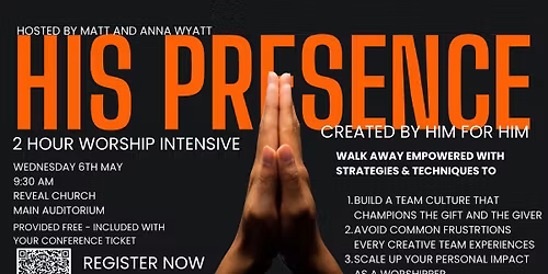 HIS PRESENCE WORSHIP INTENSIVE