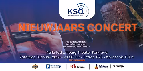 Nieuwjaarsconcert 2026 | Kerkraads Symfonie Orkest o.l.v. Jos Zegers