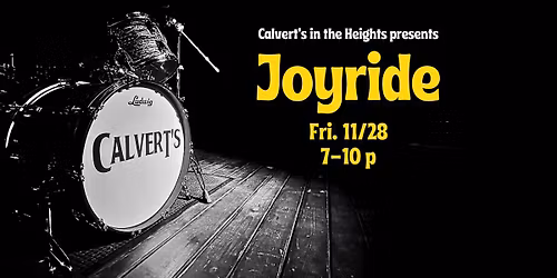 Joyride @Calvert's