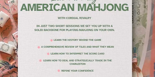 American Mahjong Beginner Class 1 of 2