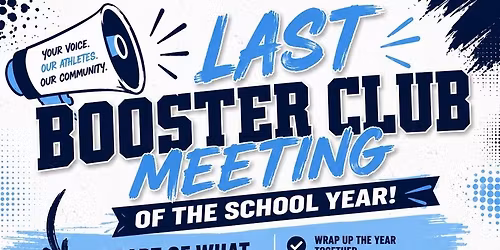 BOOSTER CLUB MEETING!