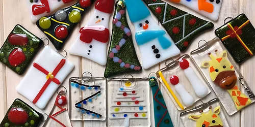 Double Fused Glass Workshop - Festive Glass Decorations & Seasonal Platters\/Curves at Wightwick NT 